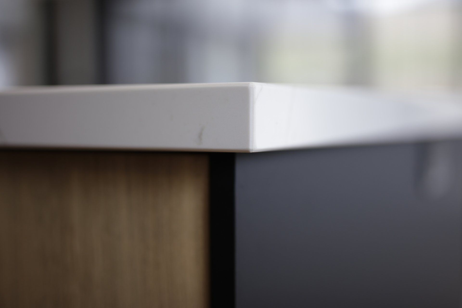 A close up of a counter top in a kitchen.