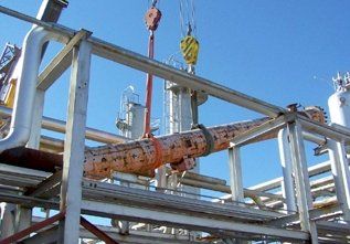 Crane Rigging Project in Progress in Midland, TX
