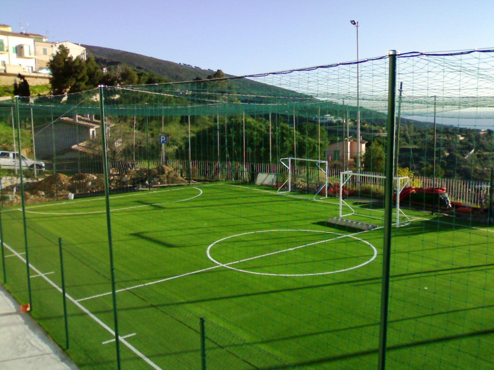 recinzioni campo da calcio