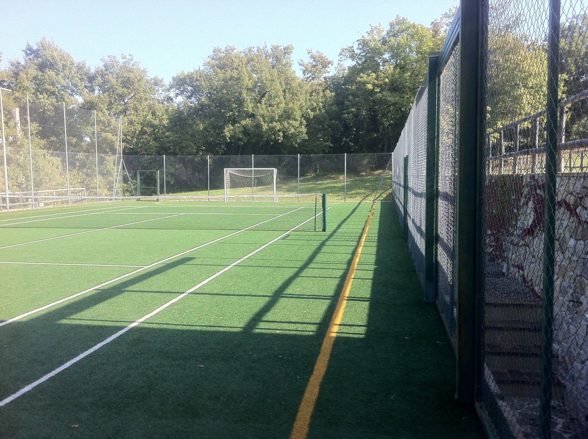 campo multisport calcetto/tennis in sintetico
