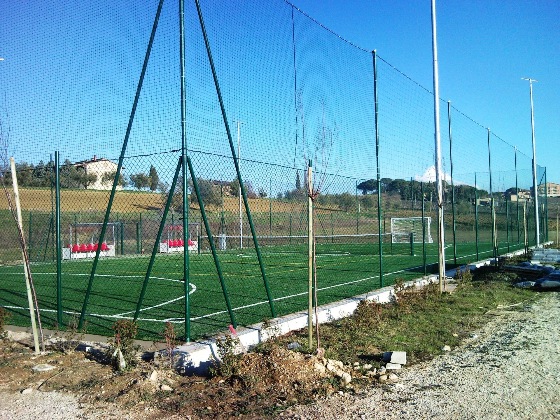 recinzioni campo da calcio