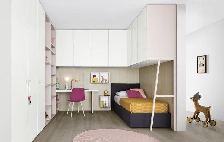 cameretta con letto singolo