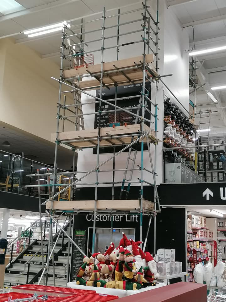 Interior Scaffold