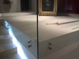 parapetto in vetro