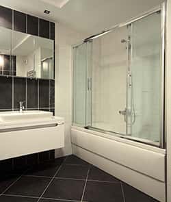 Semi Frameless shower door 3 - Glass in Rockport, ME Semi Frameless shower door 3 - Glass in Rockport, ME