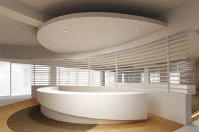 Office drywall installation