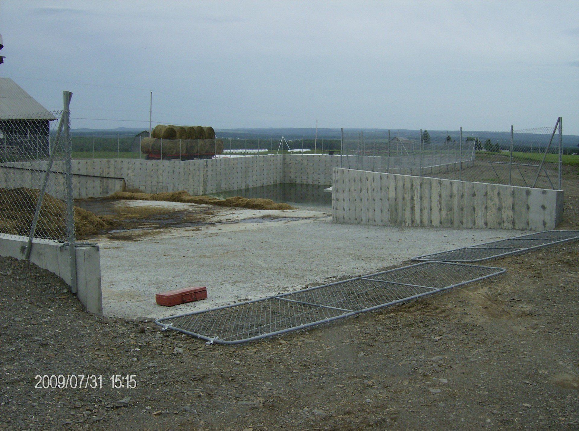 Une photo d'un chantier de construction prise le 31 juillet 2006