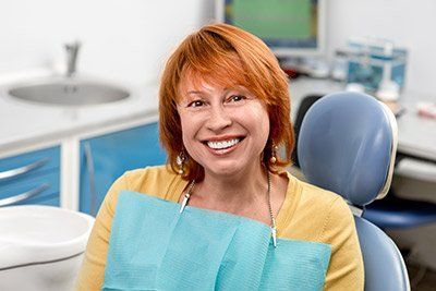 Woman Smiling With White Teeth