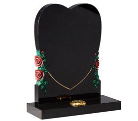 Engraving - Chadderton - Joseph Taylor & Sons - Heart headstone