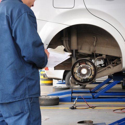 Accident damaged car repair