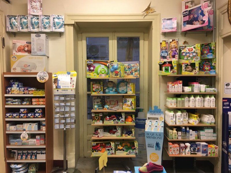 vendita di articoli per la prima infanzia
