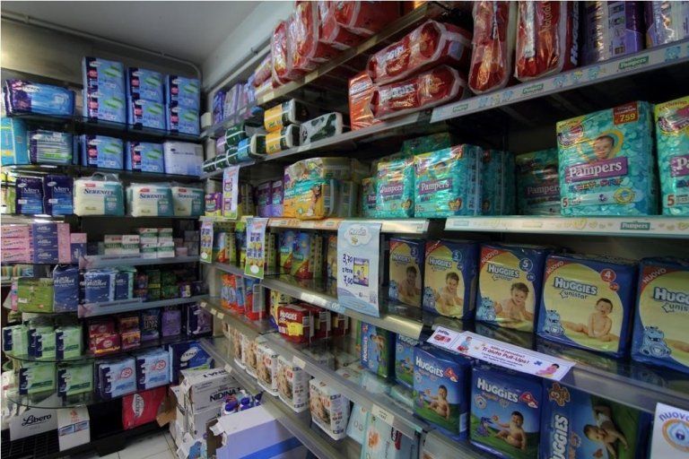 vendita di prodotti per bambini