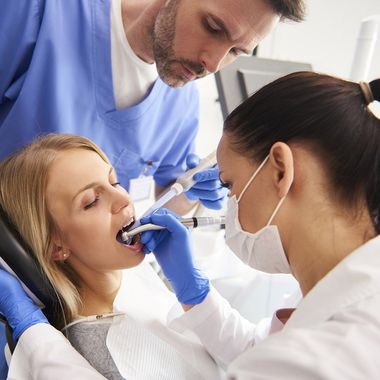 Dentist Helping Each Other — Hickory, NC — McDonald Family Dentistry Dentist Helping Each Other — Hickory, NC — McDonald Family Dentistry