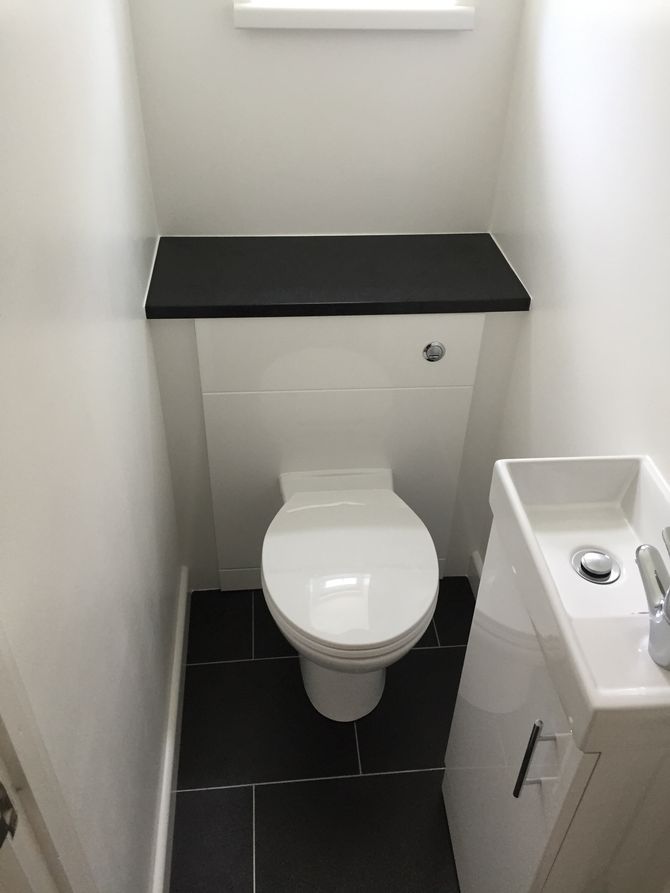 new downstairs WC in Reading