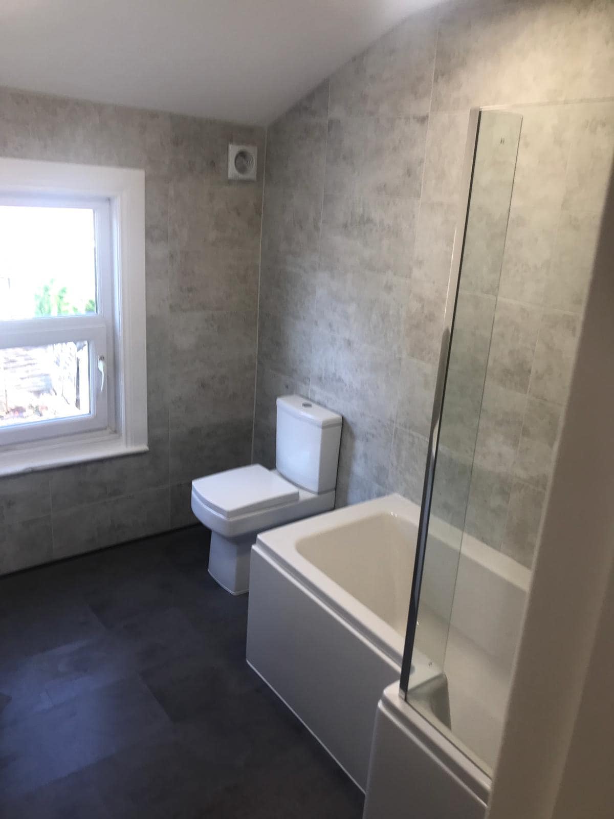 Property renovation of a house in Reading new Bathroom
