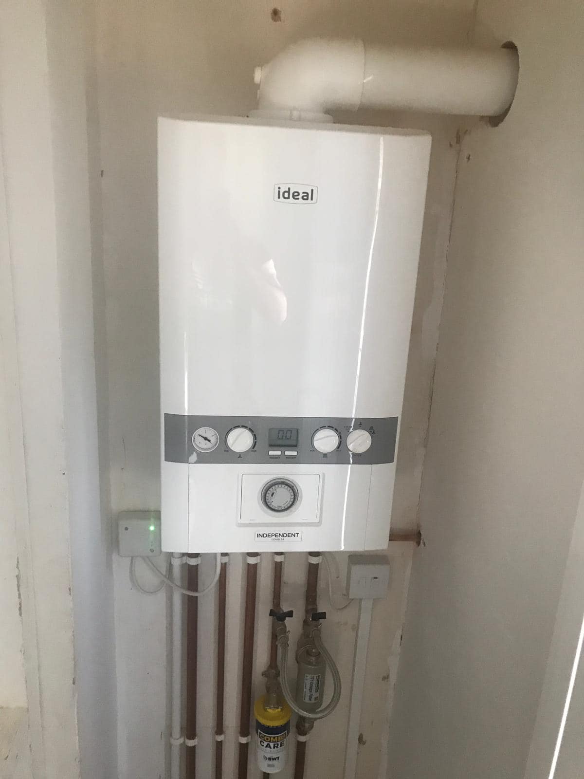 Property renovation of a house in Reading new Boiler