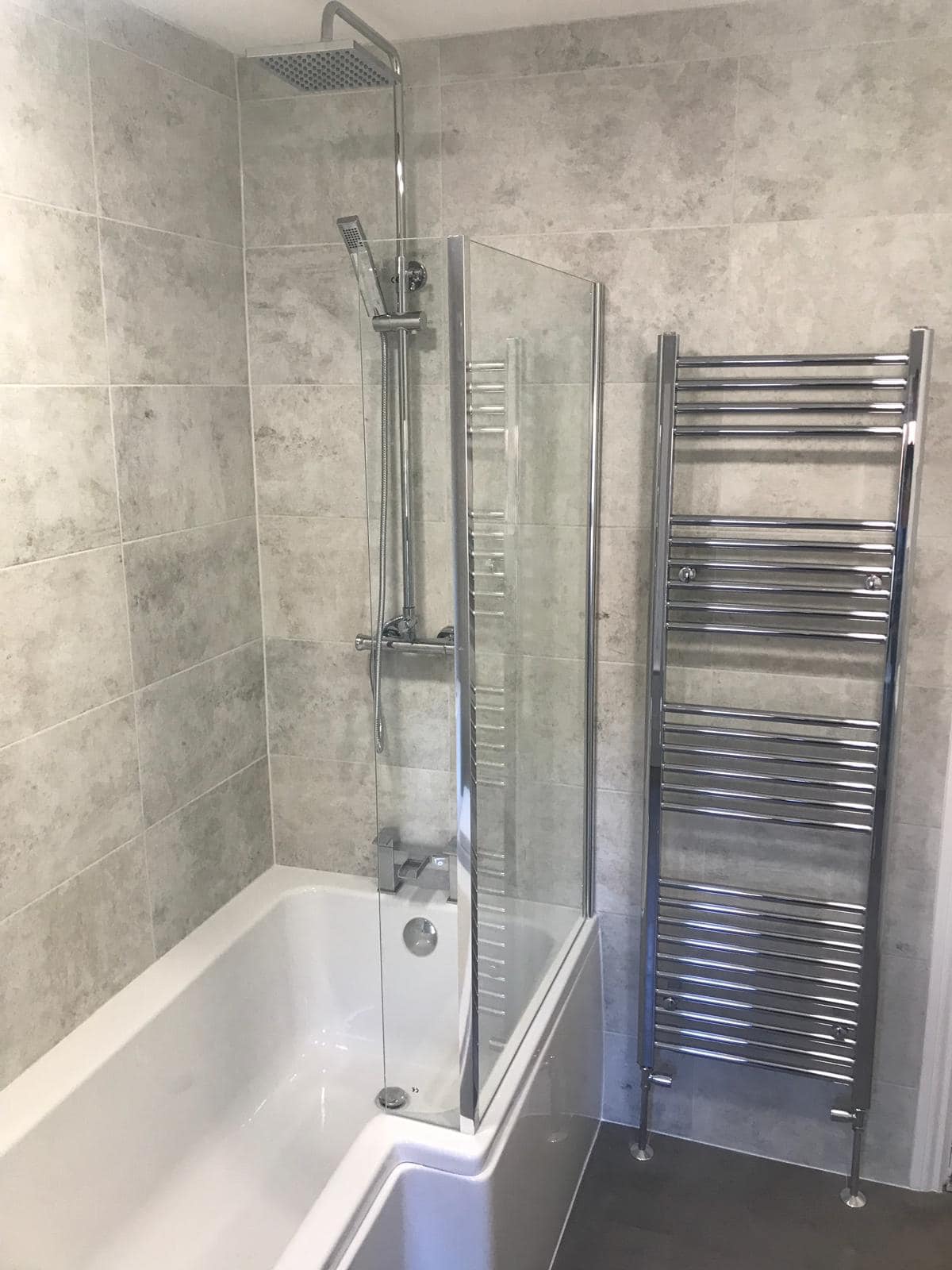 Property renovation of a house in Reading new bathroom