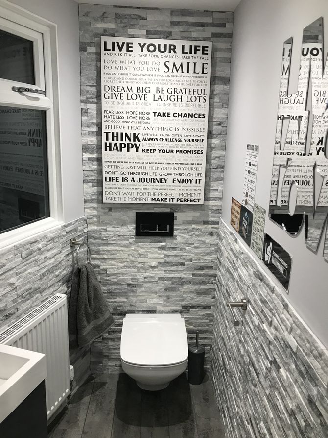 new downstairs WC in Reading