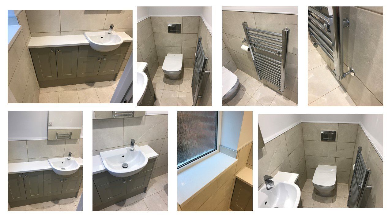 downstairs wc renovation in Reading