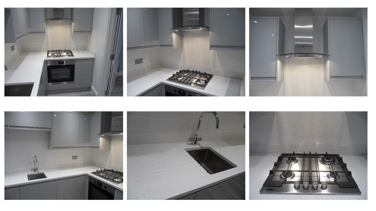 Property renovation in Reading flat kitchen