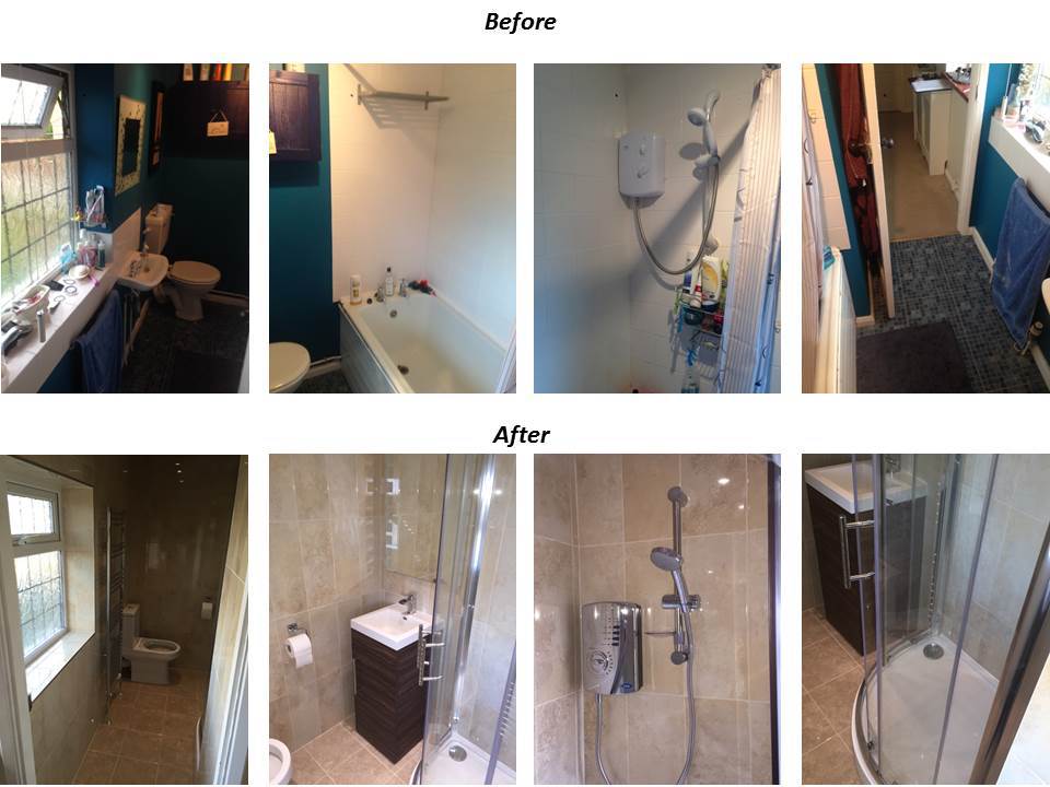 new bathroom in Reading