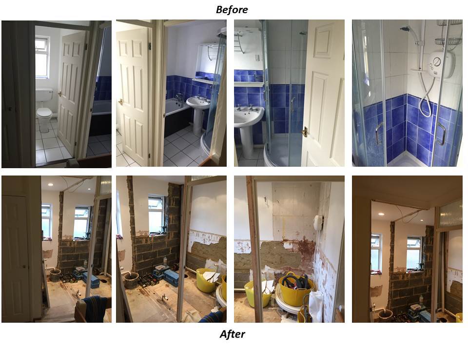 new bathroom in Reading
