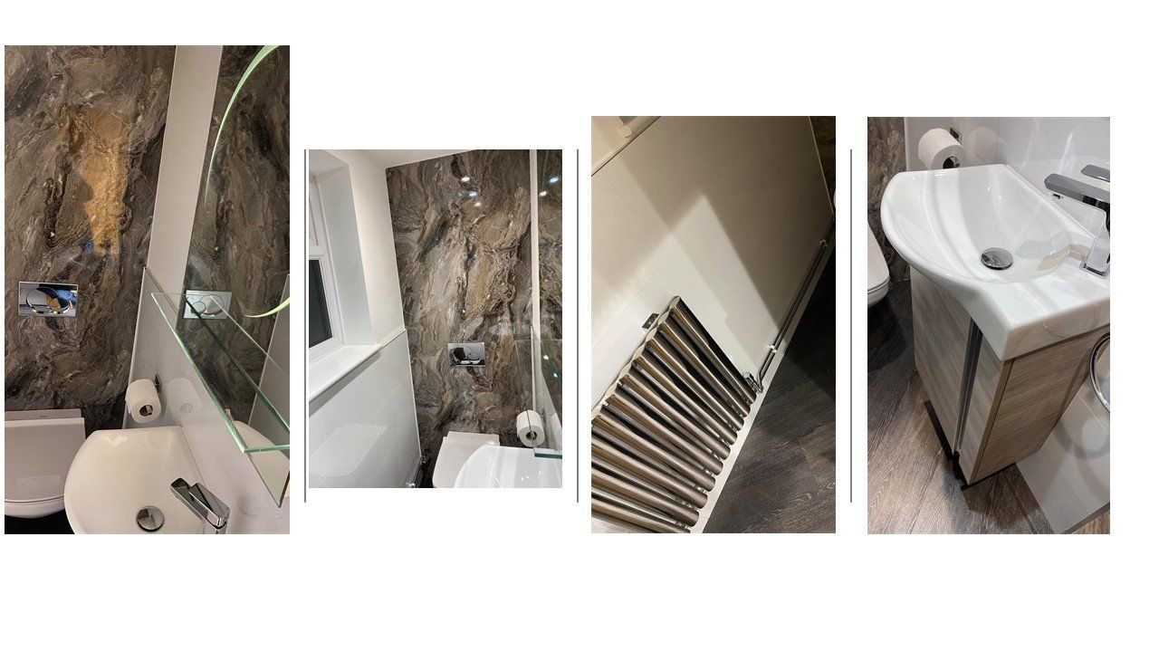 downstairs wc renovation in Reading