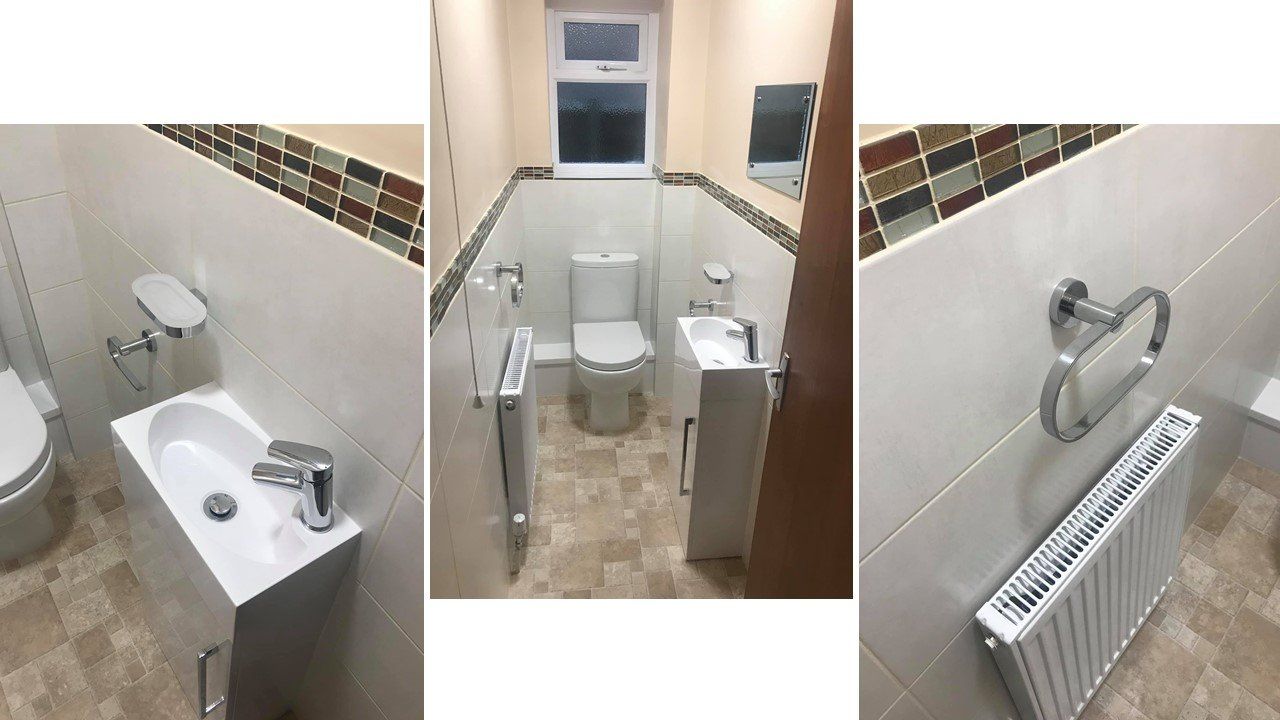 downstairs wc renovation in Reading
