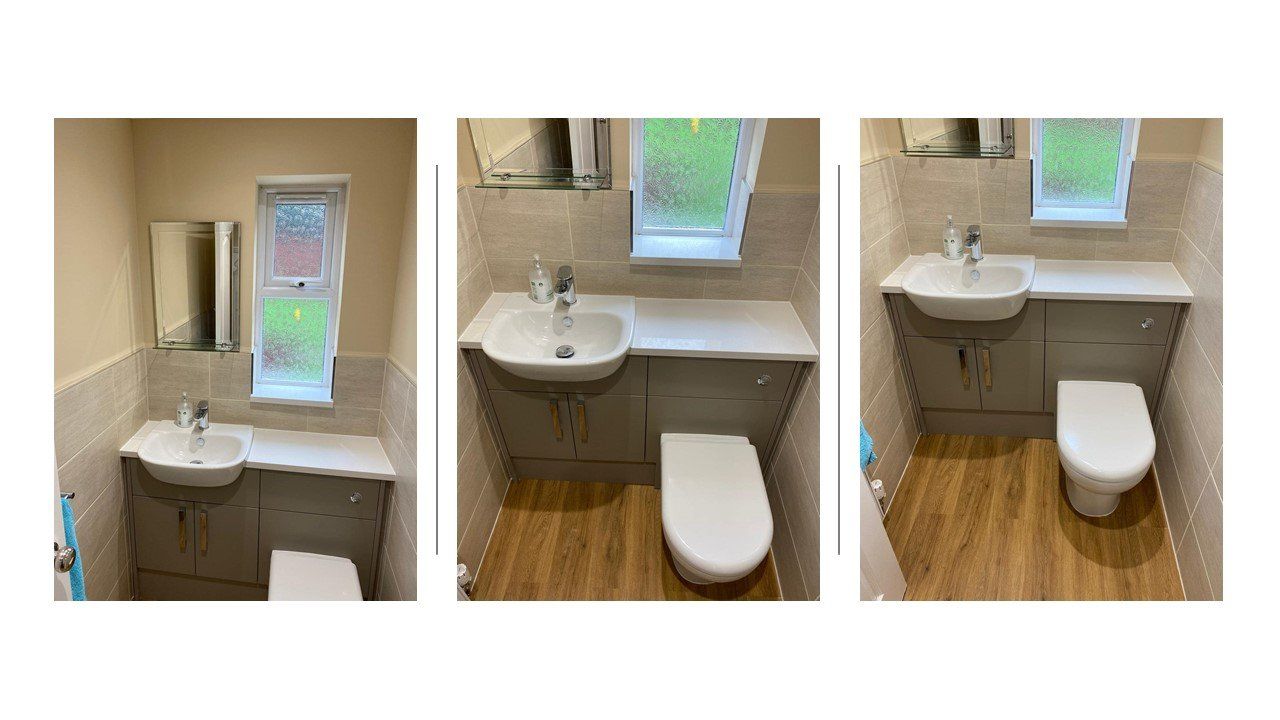 downstairs wc renovation in Reading