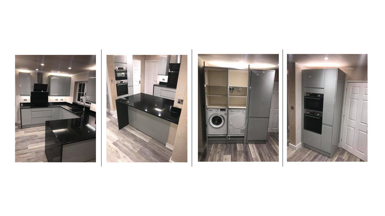 grey kitchen in reading