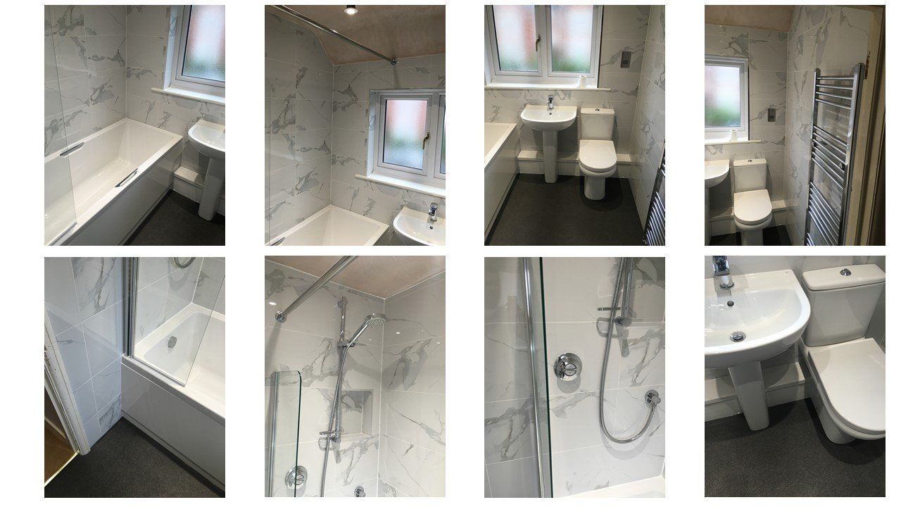 new bathroom in Reading