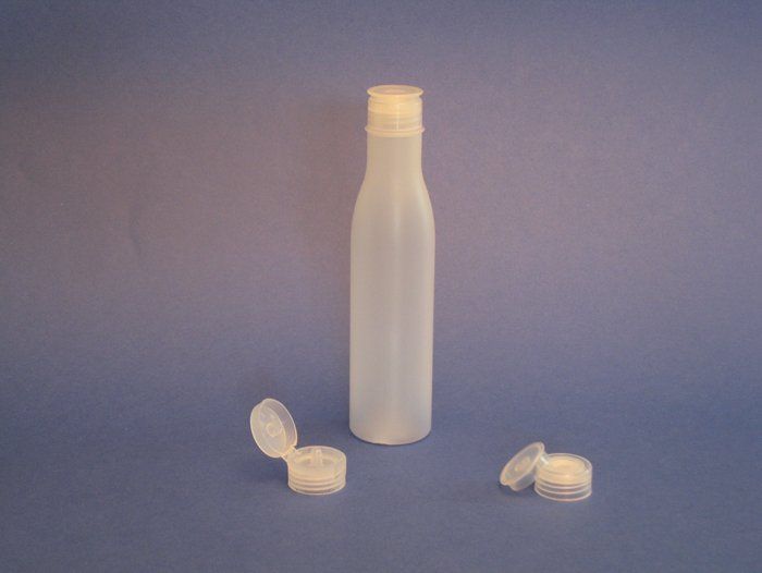 bottles with lids