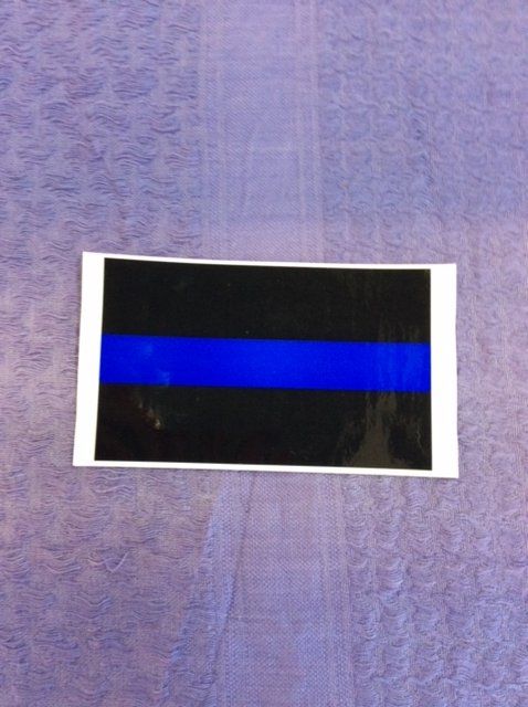 Thin Blue Line Sticker $1.99