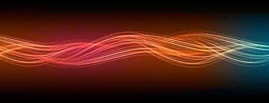 image of light sound waves