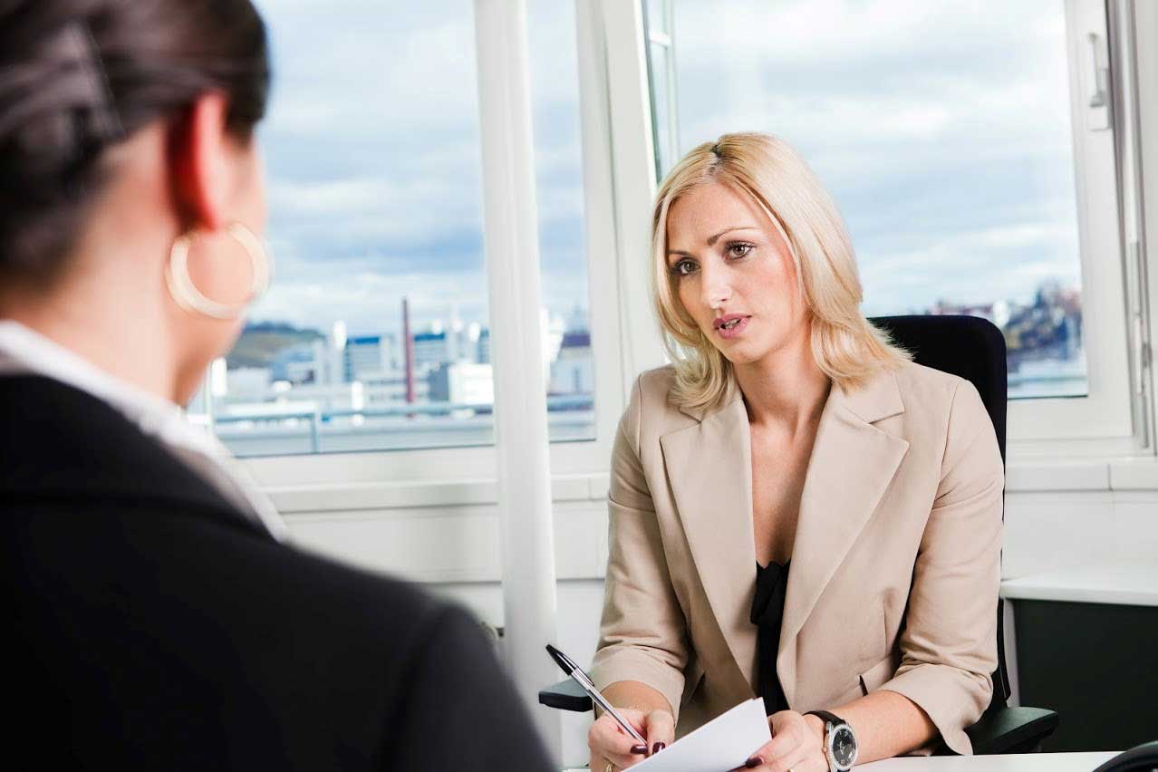 Woman Having A Consultation — Livonia, MI — Charles J Schneider PC Woman Having A Consultation — Livonia, MI — Charles J Schneider PC