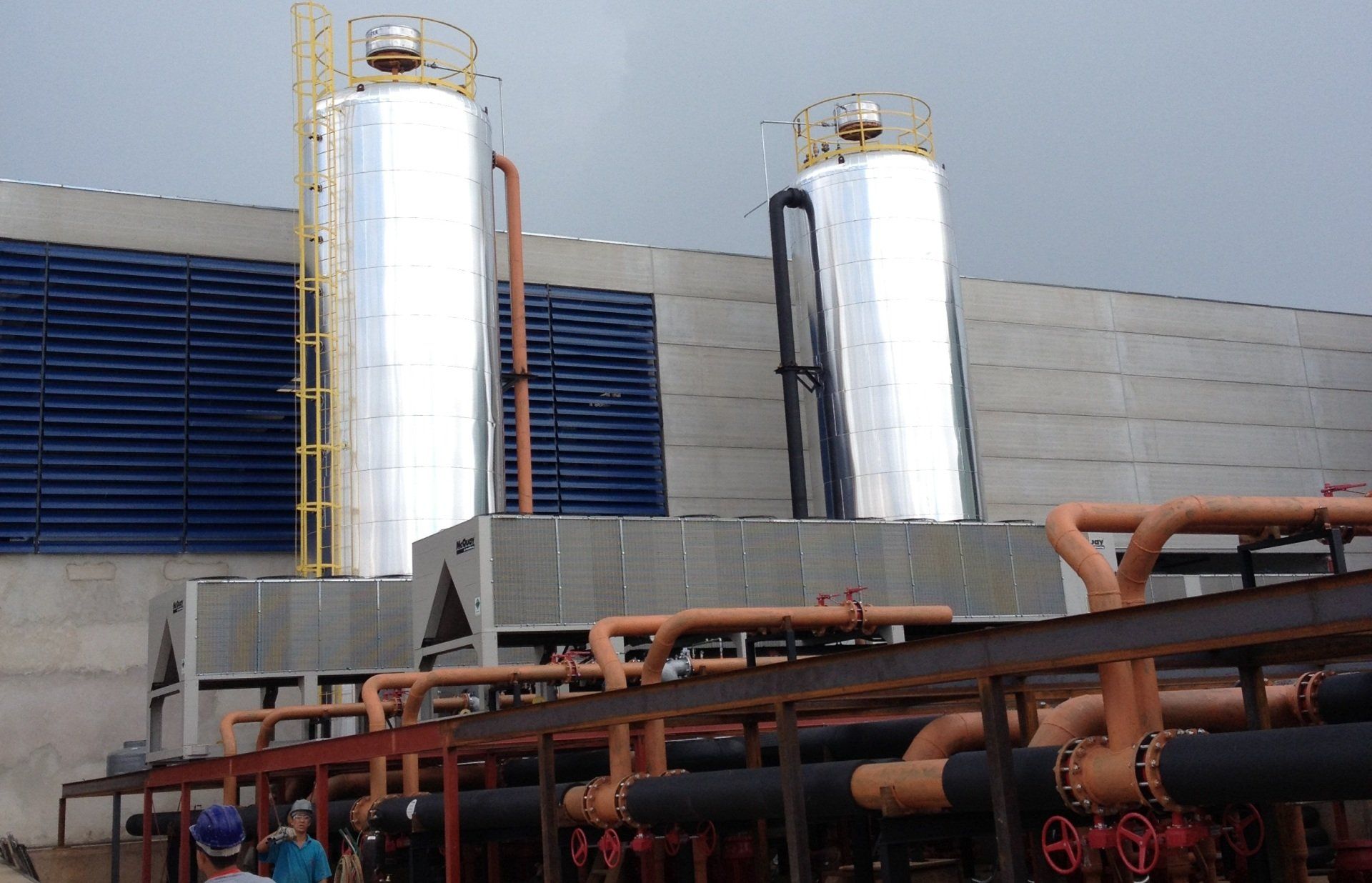 Tanques de termoacumulação