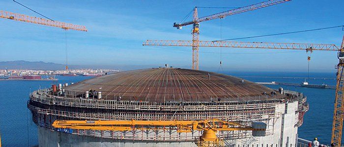 Tanques criogênicos de armazenamento de Gás Natural Liquefeito