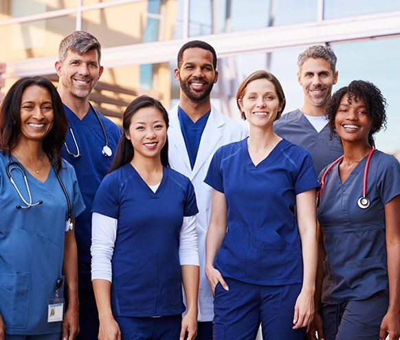 Smiling Medical Team — Benton County Health Department — Warsaw, MO Smiling Medical Team — Benton County Health Department — Warsaw, MO