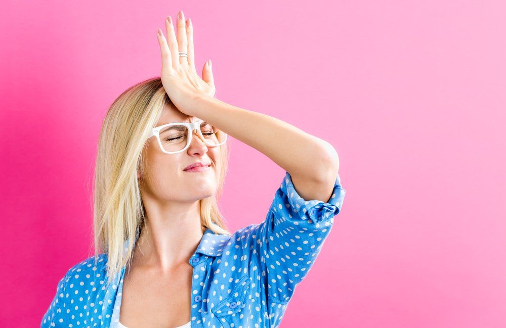 Upset Woman made a mistake during her divorce