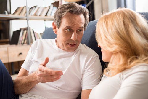 Gray Divorce Unhappy Couple Over 50