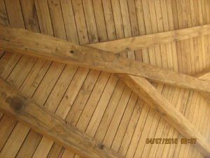 tetto in legno