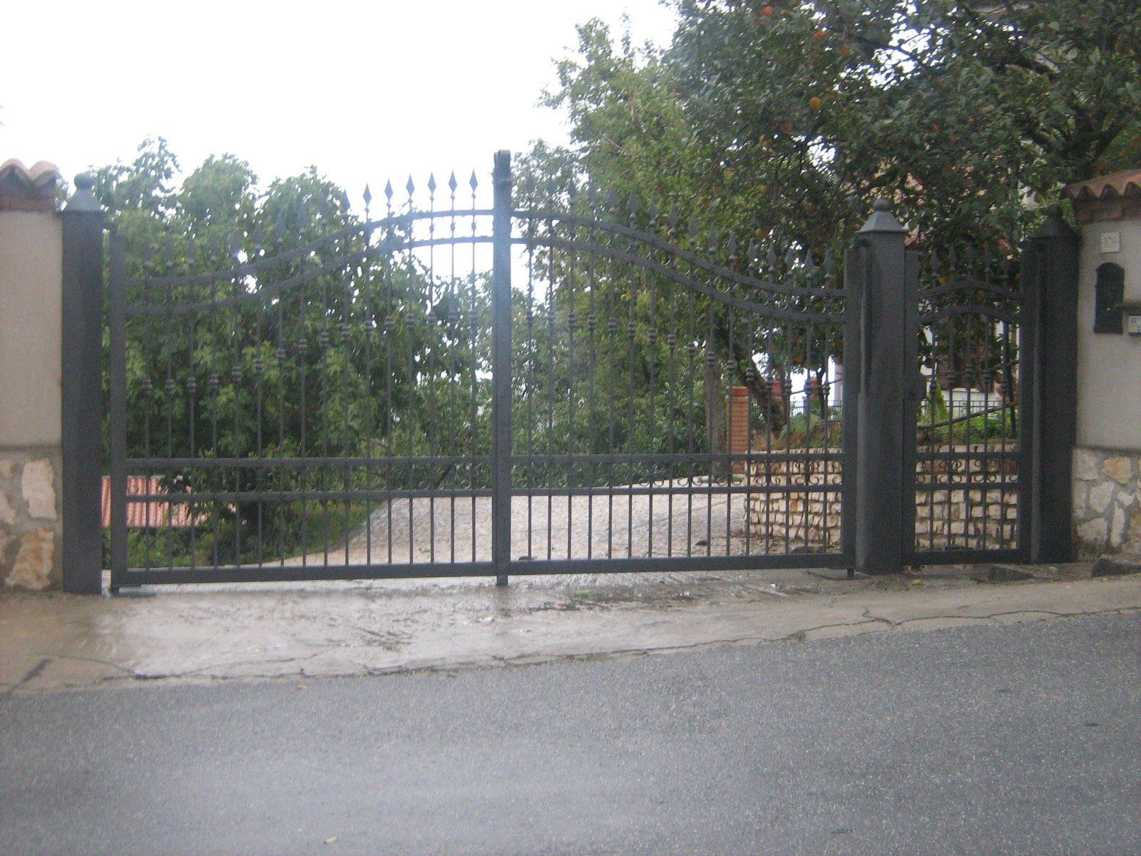 cancello in ferro