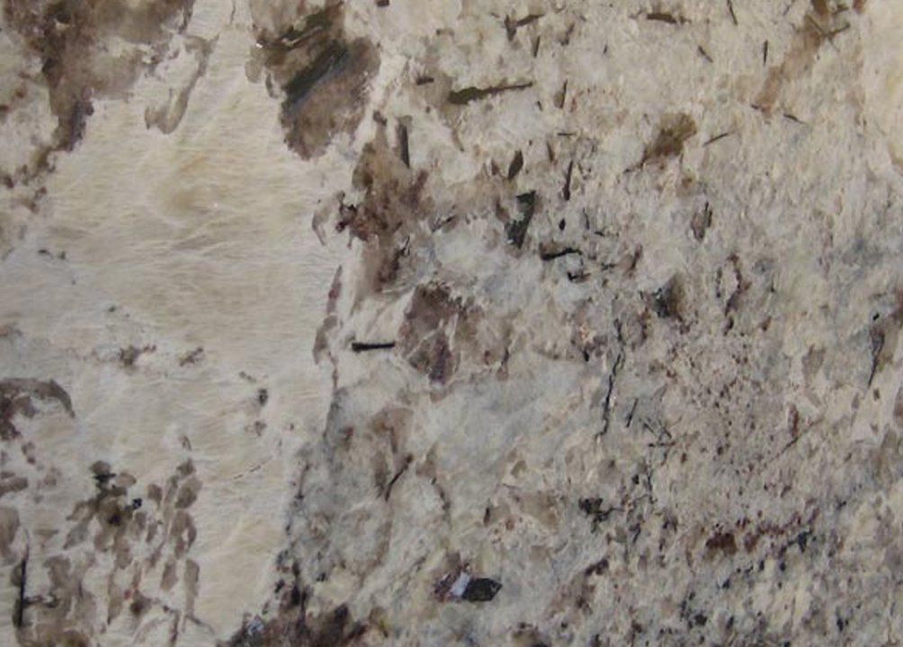 Alaska White granite slab in stock