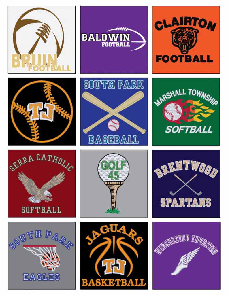 Embroidery Logos — Custom Apparel Pittsburgh, PA