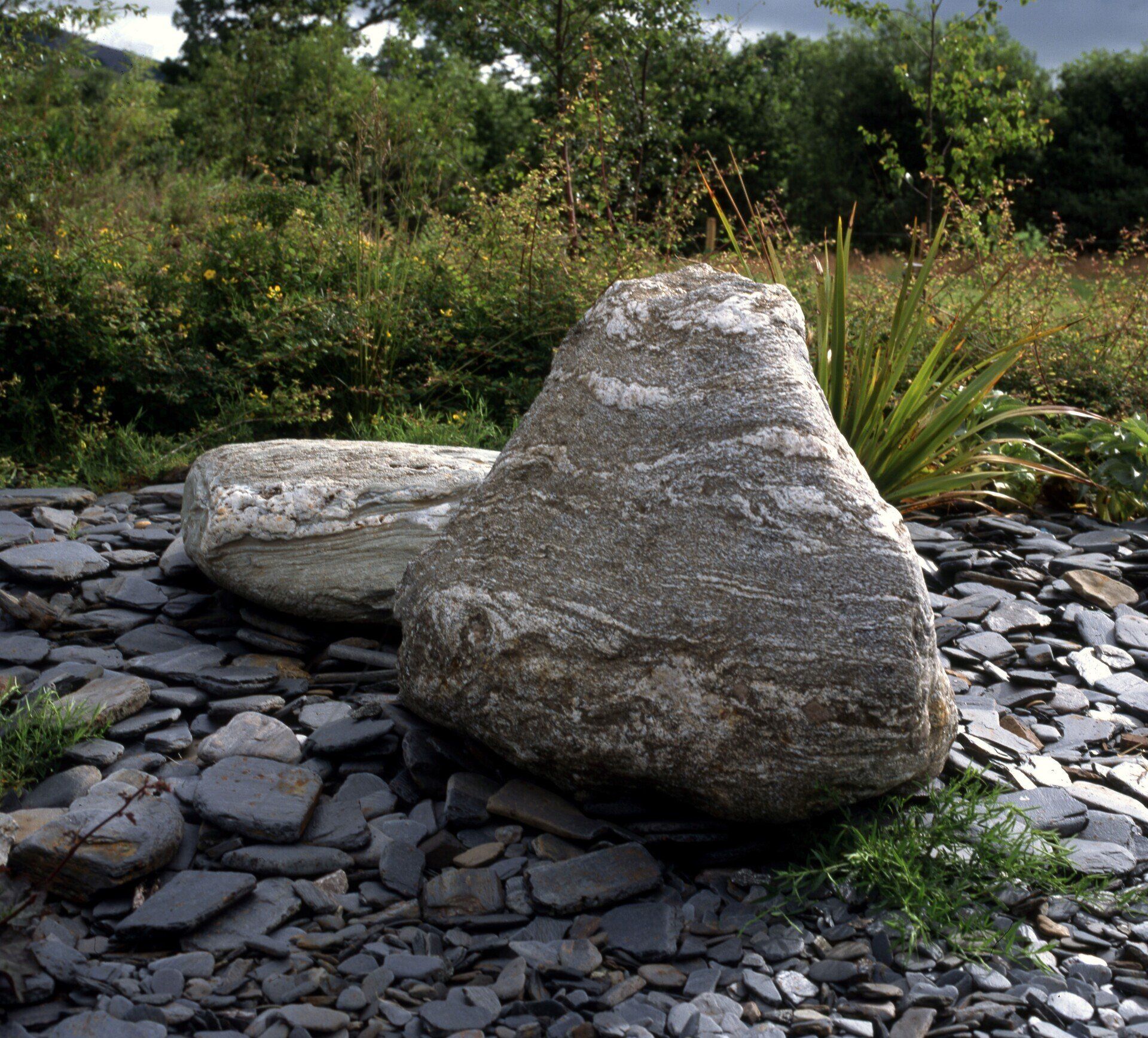 STRIATED BOULDERS