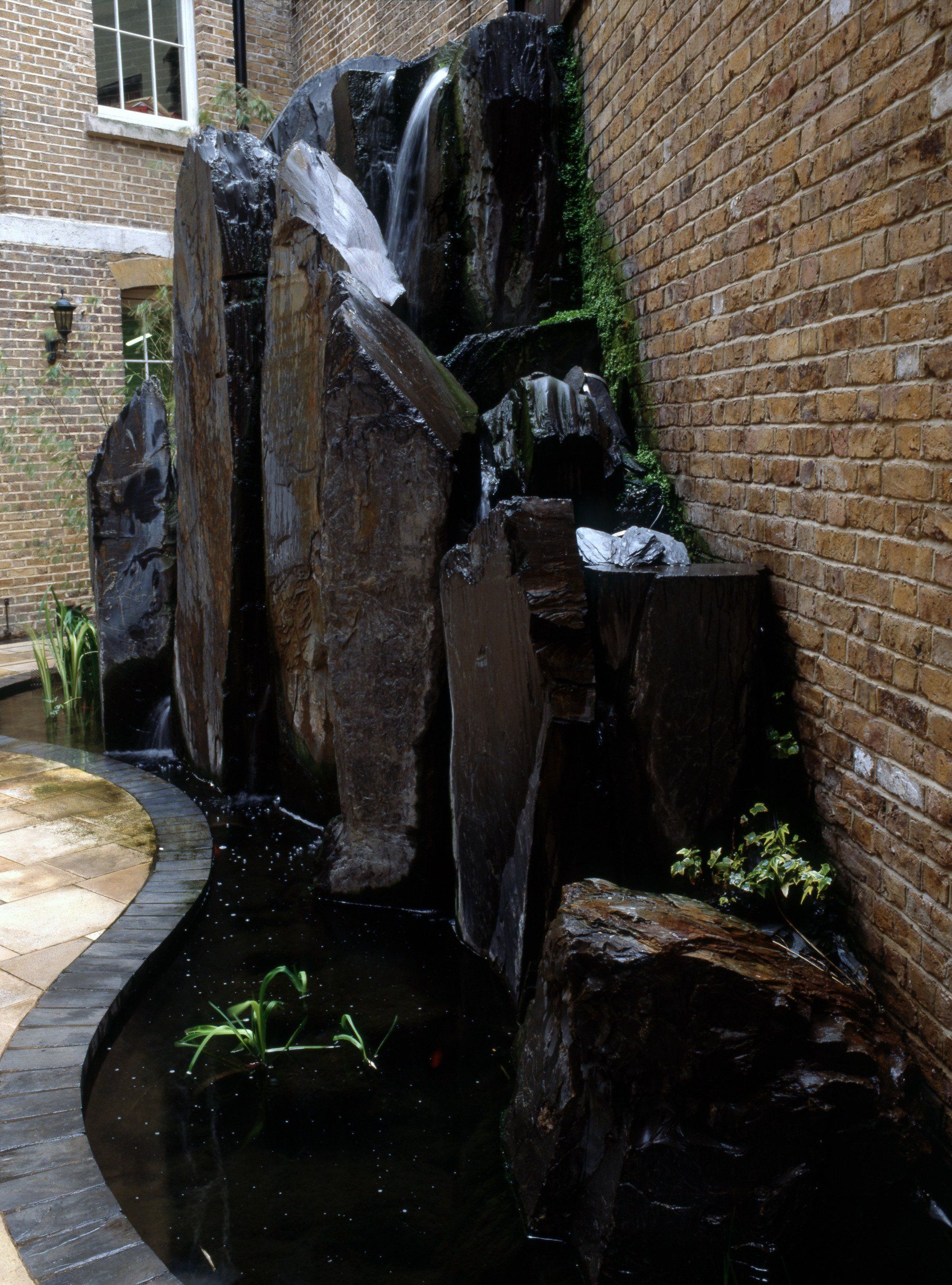 Slate columns standing stones