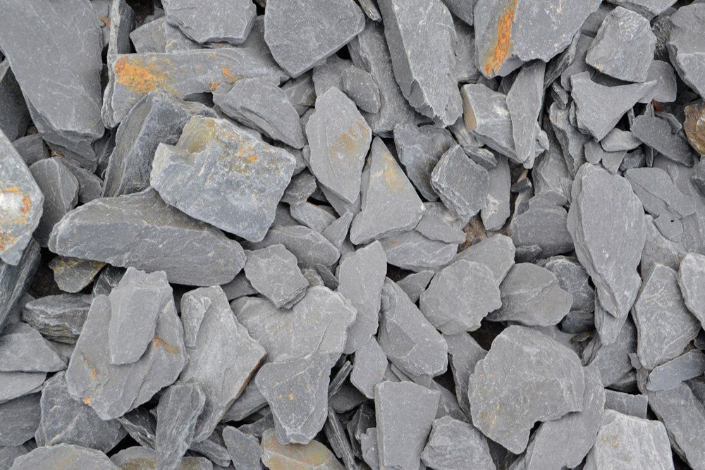 Grey Slate Scree Decorative Aggregates