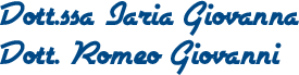 Studio Medico Dentistico Dr.ssa Iaria & Dr. Romeo - Logo