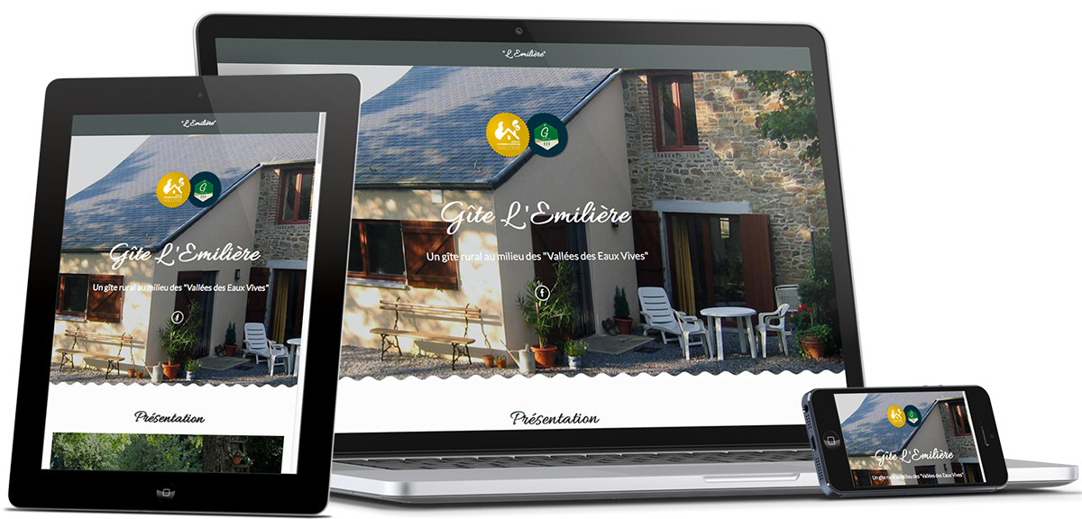 Gite La petite maison, création de TagTagCity