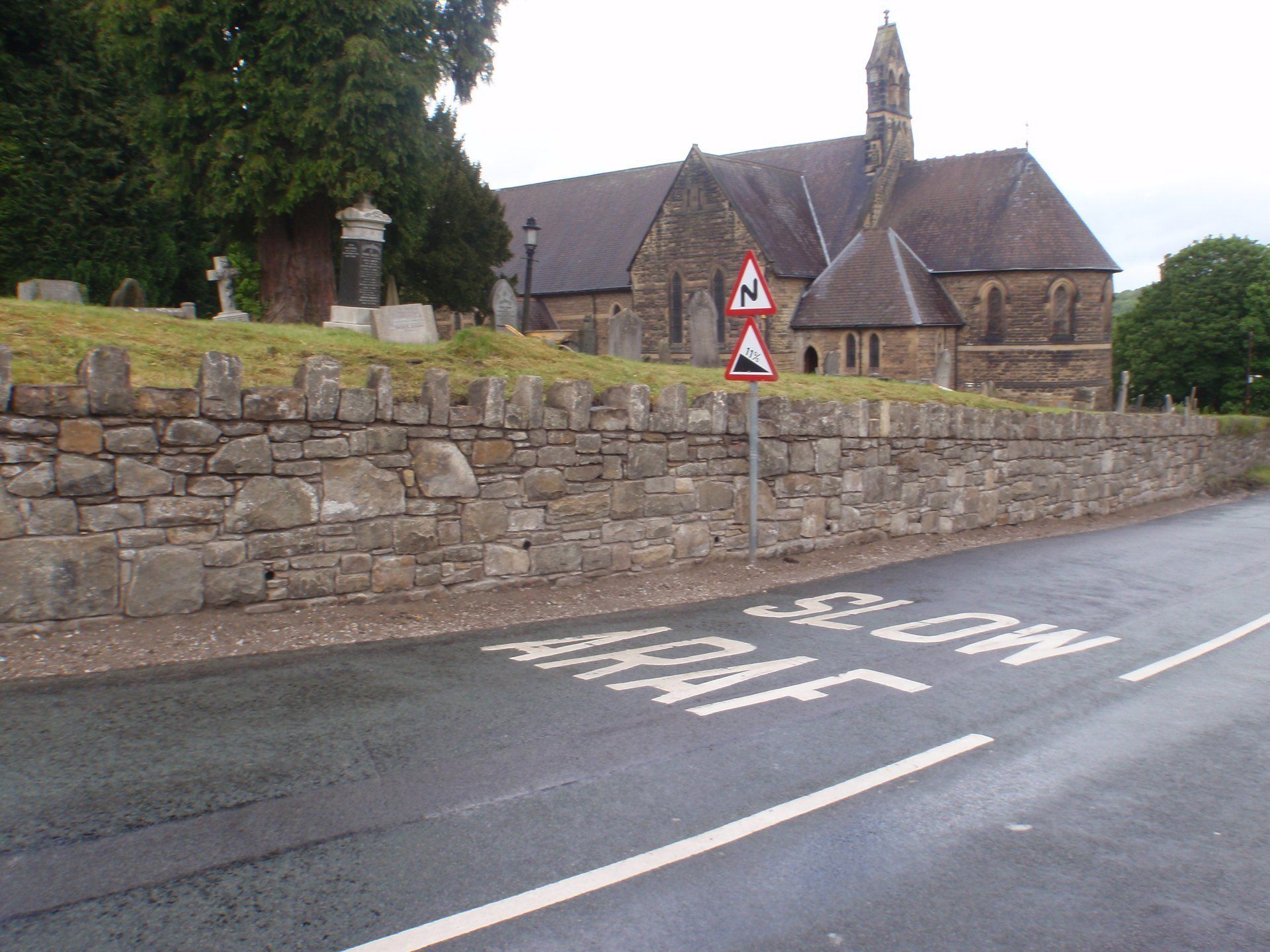 Stone wall